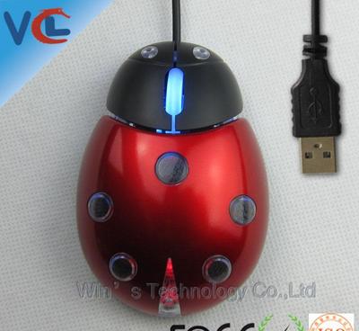 【深圳鼠標(biāo)工廠批發(fā) 日本熱銷有線甲蟲鼠標(biāo) 光電 電子禮品定制】價格_廠家_圖片 -